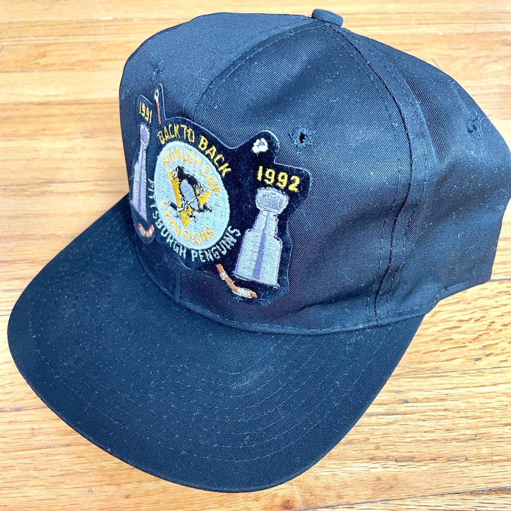 Pittsburgh Penguins Back To Back STANLEY CUP Snapback
